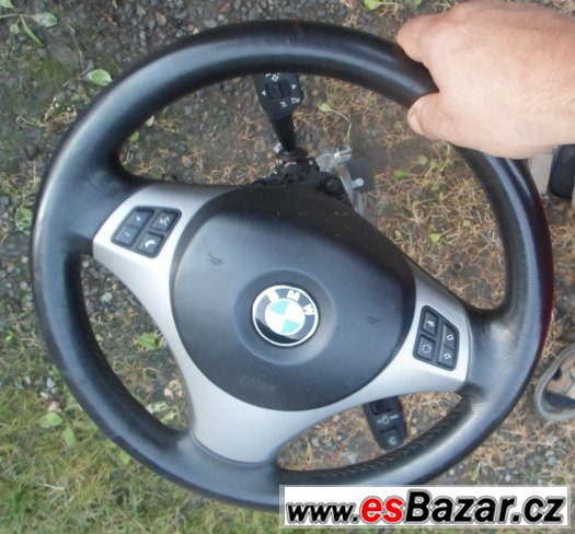 BMW e90 / e87 / e84 a další - Sportovní volant s airbagem – fotografie 1