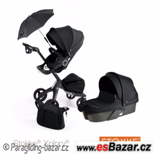 Kočarek Stokke Xplory True black – fotografie 1