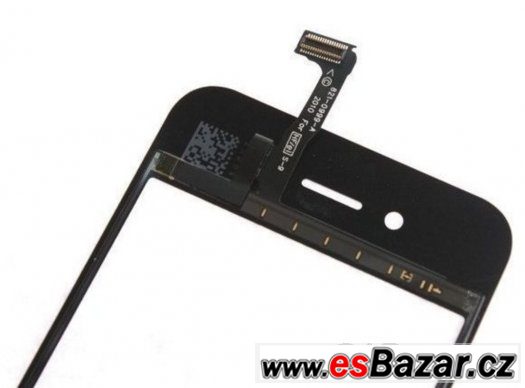 Prodám černé přední sklo s digitizérem na iPhone 4s – fotografie 3