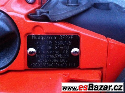 Prodám motorovou pilu Husqvarna 372 XP, záruka do 9/2017 – fotografie 5