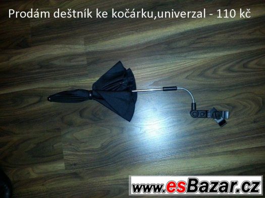 univerzal deštník na kočárek – fotografie 1