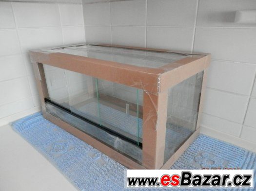 Terárium 60x30x30 cm, nové, – fotografie 2