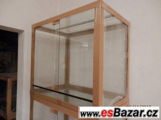 NOVÉ TERÁRIUM 80x 50x 70 cm, zabalené – fotografie 1