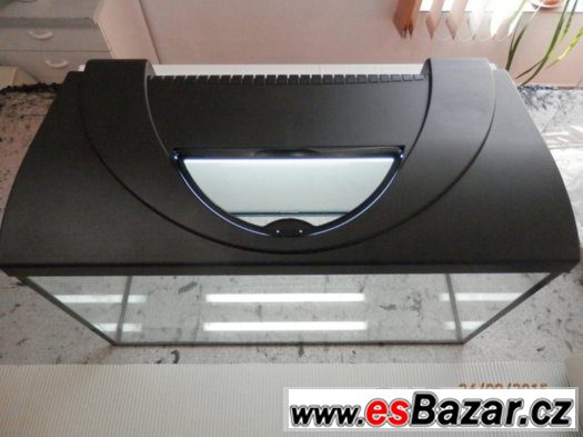 Prodám nové akvárium 130 litrů 80 x 35 x 45 cm, sklo 8 mm, – fotografie 3