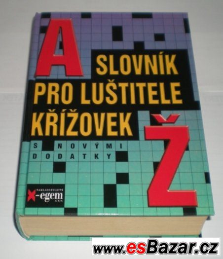 Křížovkářský slovník – fotografie 1