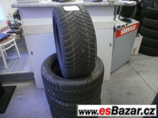 Prodám 4 x zimní pneu Dunlop 245/45-17 – fotografie 1