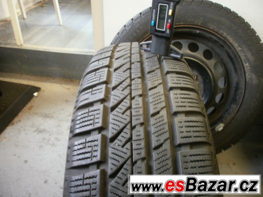 Zimní sada Opel,Suzuki s pneu 155/65-14 stav 80% – fotografie 4