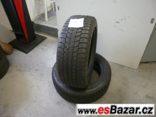 Prodám 2 x zimní pneu Bridgestone 225/55-17 – fotografie 1