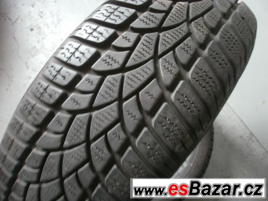 Prodám 2 x zimní pneu Dunlop 185/65-15 – fotografie 3