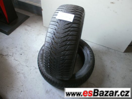 Prodám 2 x zimní pneu Goodyear 205/55-16 – fotografie 1