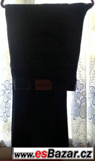DŽÍNY - jako nové - XXXL - pas 130 cm /celková délka 116 cm – fotografie 3