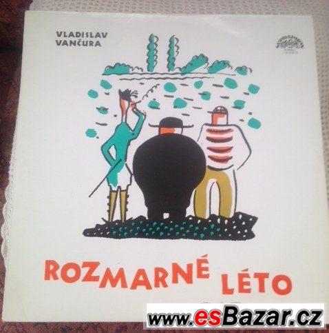 LP gramodeska: V.Vančura ROZMARNÉ LÉTO (1971) – fotografie 3