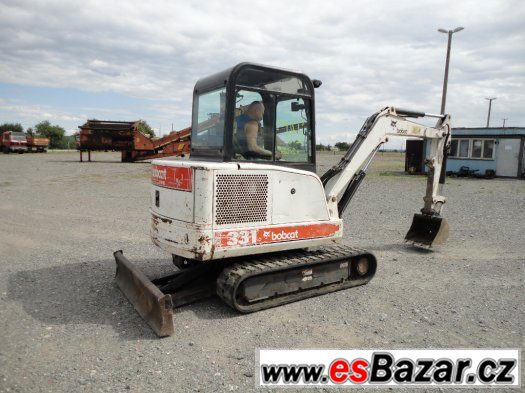 Minibagr Bobcat X331 + 3 lžíce – fotografie 2