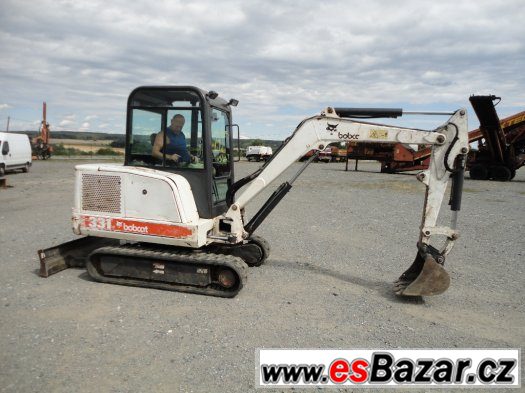 Minibagr Bobcat X331 + 3 lžíce – fotografie 4