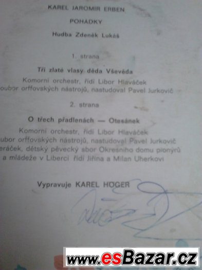 DOPLNKOVÉ FOTO K LP DESKÁM – fotografie 2