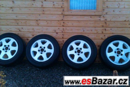 AL kola 4ks Opel Zafira+pneu 195/65/15 – fotografie 1