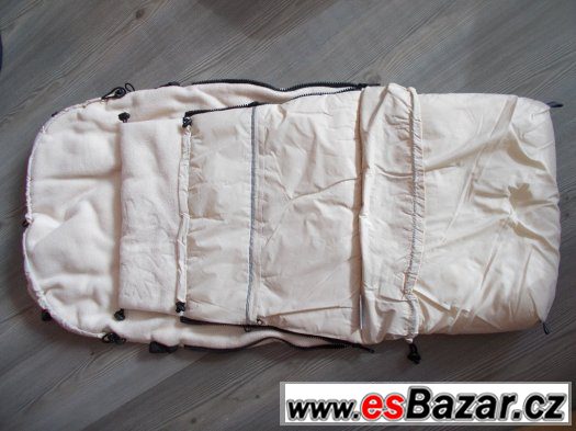 Fusak Emitex 3v1 zimní béžová barva – fotografie 4