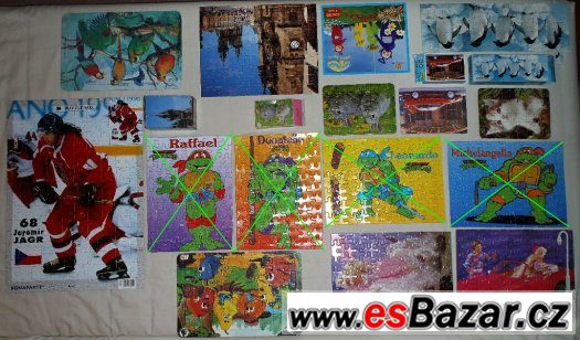Puzzle 300 dílků Ravensburger - Pirátská loď + další puzzle – fotografie 2