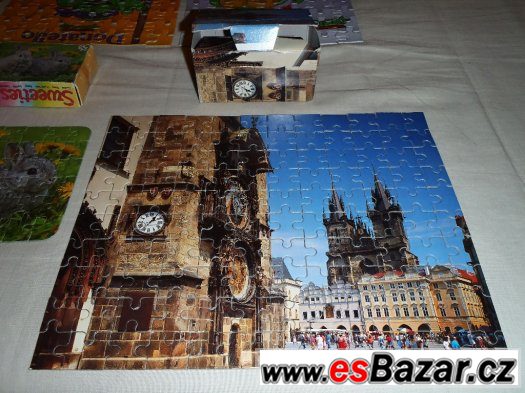 Puzzle 300 dílků Ravensburger - Pirátská loď + další puzzle – fotografie 4