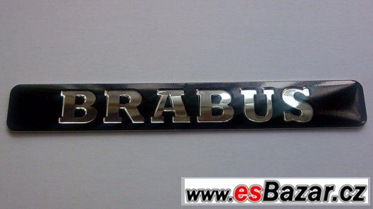 Logo Brabus - Mercedes Benz  BLACK – fotografie 1