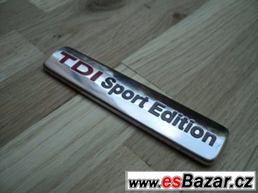 Logo TDI Sport edition – fotografie 1