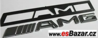 AMG Mercedes Benz logo na kufr