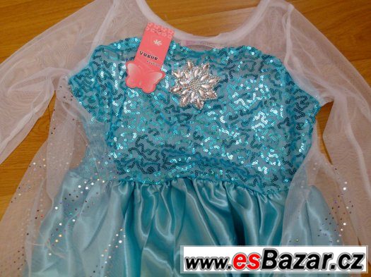 Set 3 - FROZEN-Ledové království. (šaty + korunka) Různé vel – fotografie 3