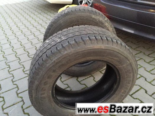 235/65 r16C   zimní pneu na dodávku 2ks Firestone – fotografie 1