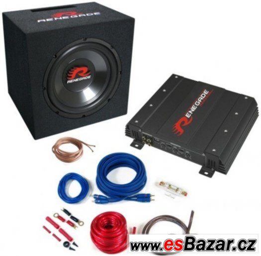 subwoofer + zesilovač RENEGADE – fotografie 1