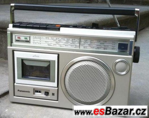 Velmi zachovalý radiomagnetofon Panasonic RX-1650LS – fotografie 1