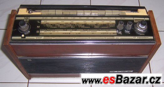 Pěkné rádio RIGA 103. Nevyzkoušená, nemám baterie. – fotografie 4