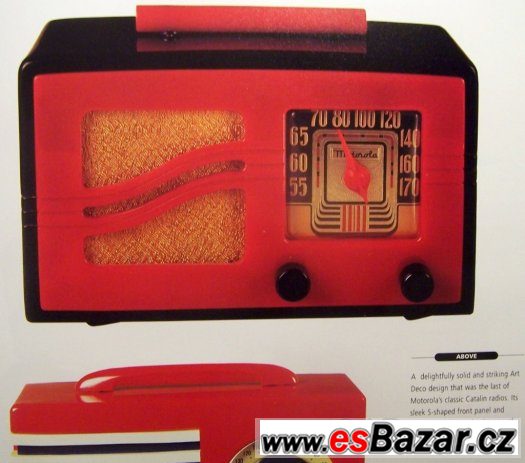 Sběratelská kniha BAKELITE RADIOS - Chartwell Books 1996 – fotografie 4