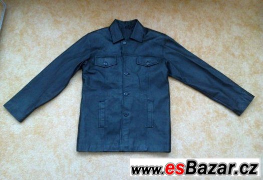 PÁNSKÁ KOŽENÁ BUNDA VEL.M/L – fotografie 1