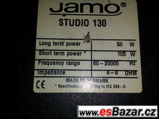 Jamo studio 130 – fotografie 3