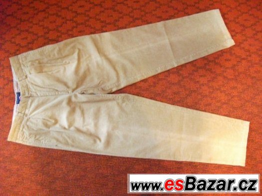 Pánské kalhoty kraťasy + manžestráky vel.31 + vel.50 – fotografie 1