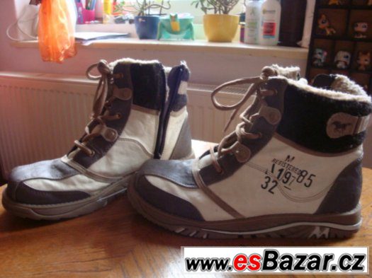 Nabízím pěkné zimní boty zn. MUSTANG , vel. 40-41, unisex – fotografie 1