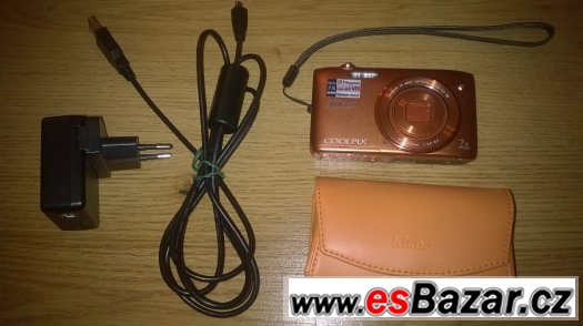 digitální fotoaparát Nikon COOLPIX S3500 – fotografie 2