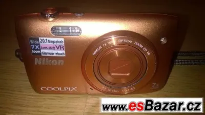 digitální fotoaparát Nikon COOLPIX S3500