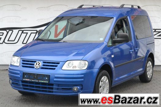 Prodám VW Caddy 1,9 TDi LIFE, 7 míst, NAVI,klima, POCTIVÉ KM – fotografie 1