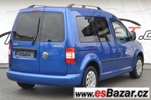 Prodám VW Caddy 1,9 TDi LIFE, 7 míst, NAVI,klima, POCTIVÉ KM – fotografie 3