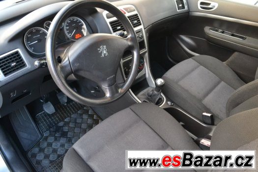 Prodám Peugeot 307 1,6 HDi SW, panorama,serviska, POCTIVÉ KM – fotografie 4