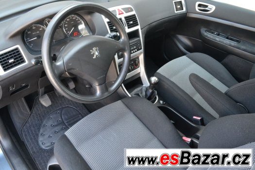 Prodám Peugeot 307 1.6 HDi SW, panorama, klima, POCTIVÉ KM – fotografie 4