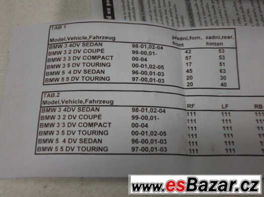 střešní nosič BMW e39 combi – fotografie 4