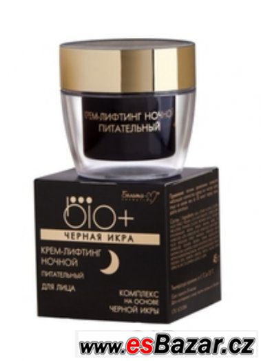 Bio + black caviar noční krém 45 ml Belitacosmetics.cz – fotografie 1