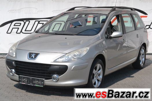 Prodám Peugeot 307 1,6 HDi, digiklima,tempomat,POCTIVÉ KM – fotografie 1