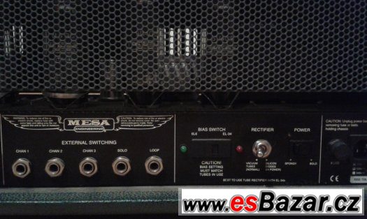 Prodám zesilovač MESA BOOGIE DUAL RECTIFIER SOLO HEAD – fotografie 5