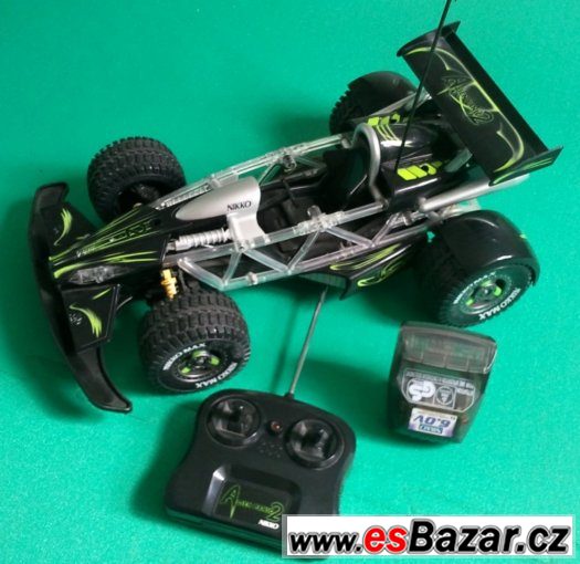 RC formule se svítícím rámem na vysílačku a s dobíječkou – fotografie 1