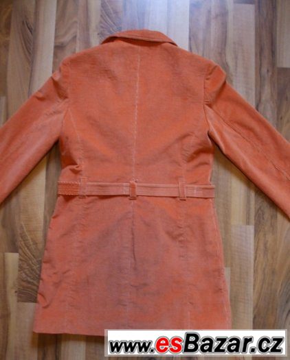 Orange kabát - jarní/podzimní    vel. 38-40 – fotografie 3