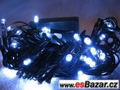 VÁNOČNÍ ŘETĚZ 50 LED, 5M