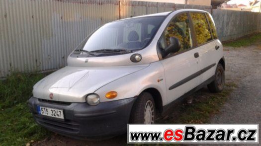 Fiat Multipla 1.6 STK platná EKO placeno. – fotografie 1